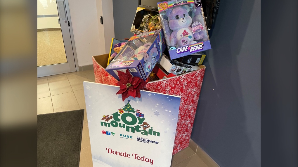 The toy box in the CTV Barrie lobby is filling up again as we aim to make a mountain of donations for those in need this holiday season.