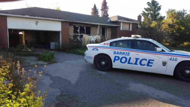 Abandoned house fire in Barrie deemed suspicious - CTV News