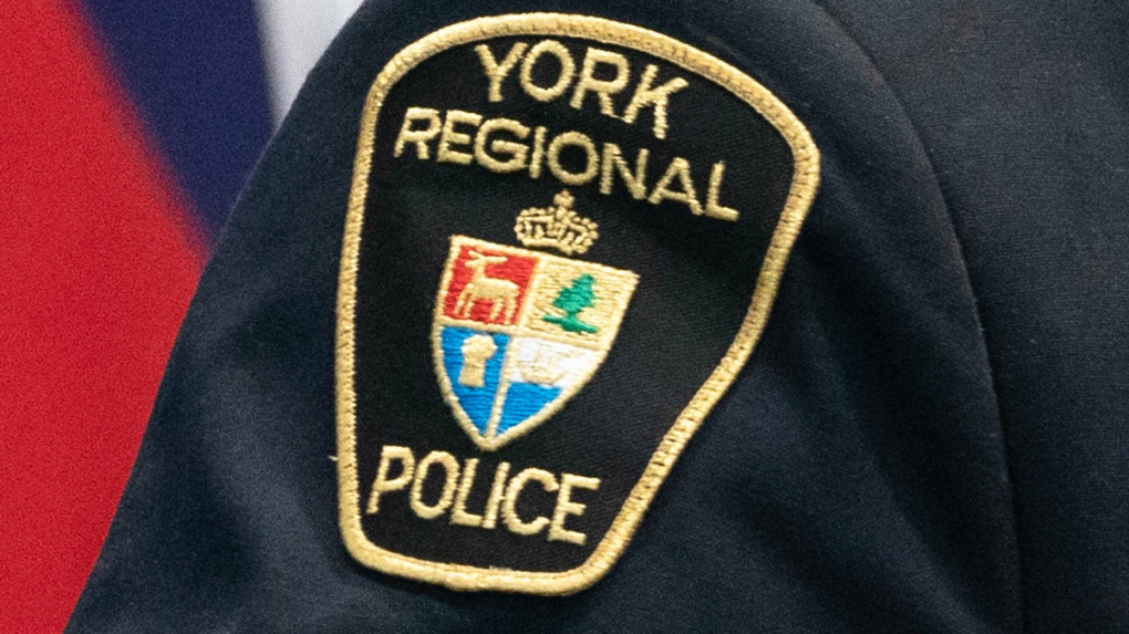 A York Regional Police patch is shown Dec, 19, 2022. THE CANADIAN PRESS/Arlyn McAdorey 