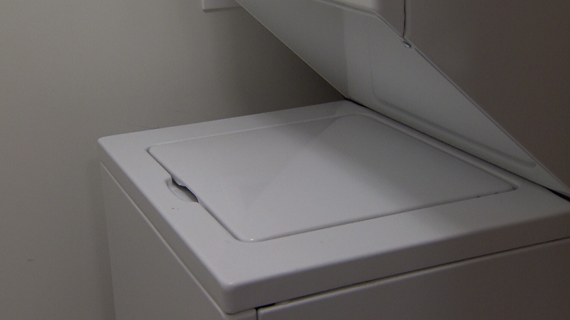 Ontario Provincial Police allege officers found a suspect accused of breaking into a home hiding inside a washing machine in Orillia on June 16, 2021 (FILE IMAGE)