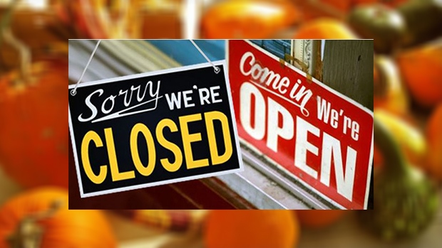 Open/Closed Thanksgiving