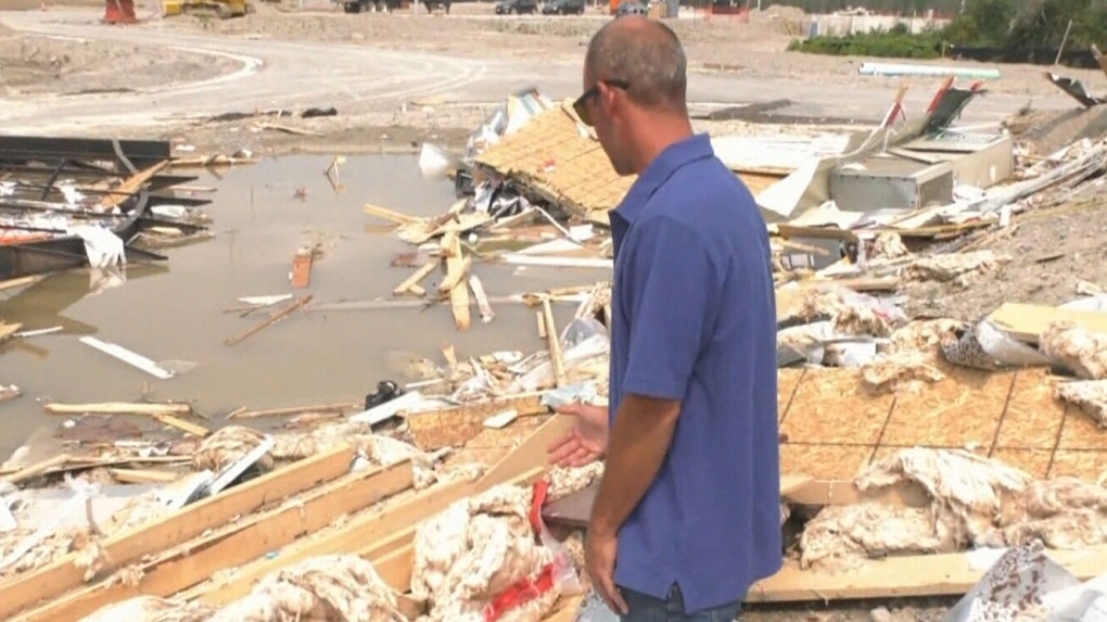 Construction Worker Survives Tornado