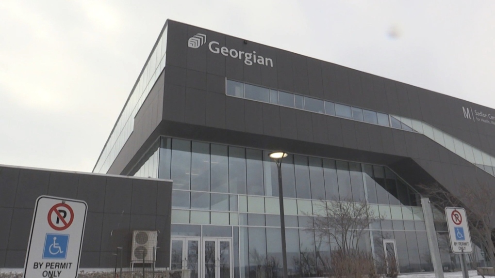 Georgian College in Barrie, Ont. (KC Colby/CTV News)