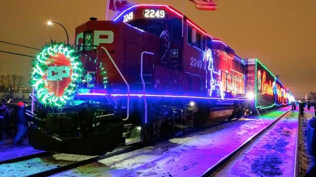 The CP Holiday Train (Courtesy:  Susie Jeroski)