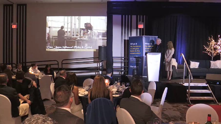 Leaders in Barrie's business community were honoured at the annual Barrie Business Awards on Tues. Nov. 29, 2022 (Steve Mansbridge/CTV News Barrie). 