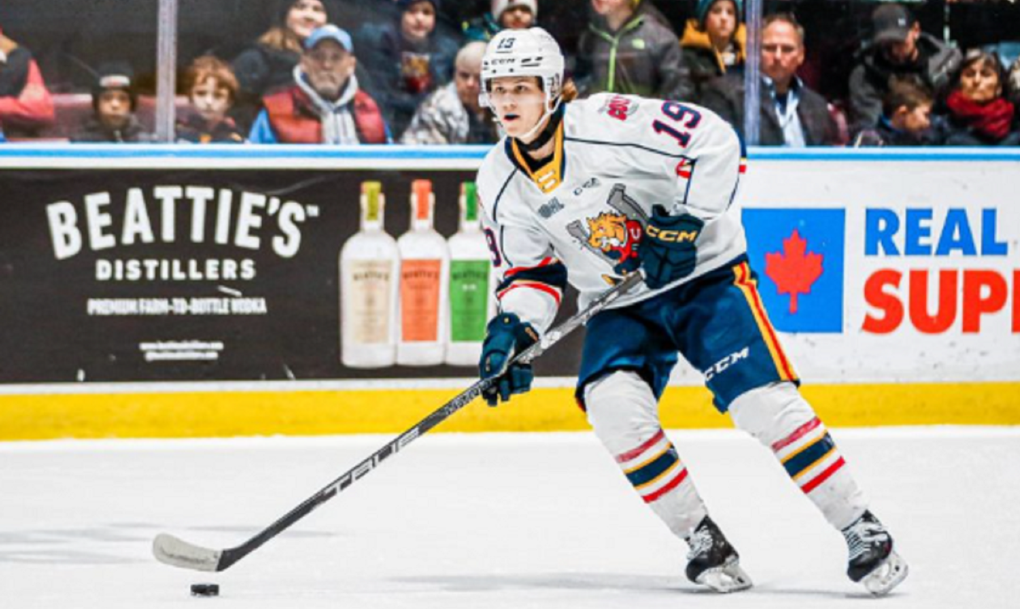 The Barrie Colts acquired five future draft picks for centreman Hunter Haight in a trade announced Thursday, Dec. 1, 2022. (Courtesy/Barrie Colts)