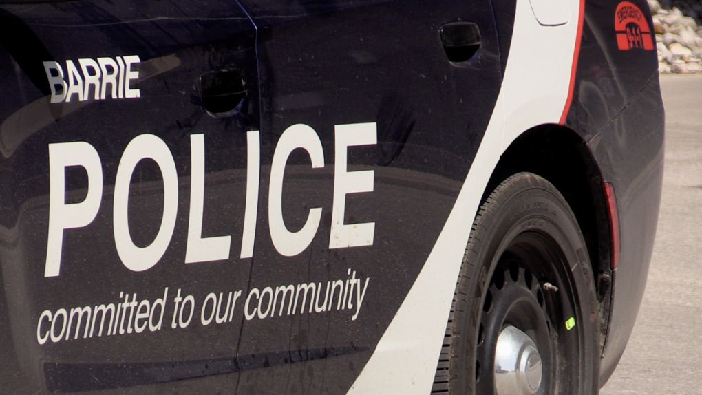 Barrie police cruiser - File Image (Mike Arsalides/CTV News)