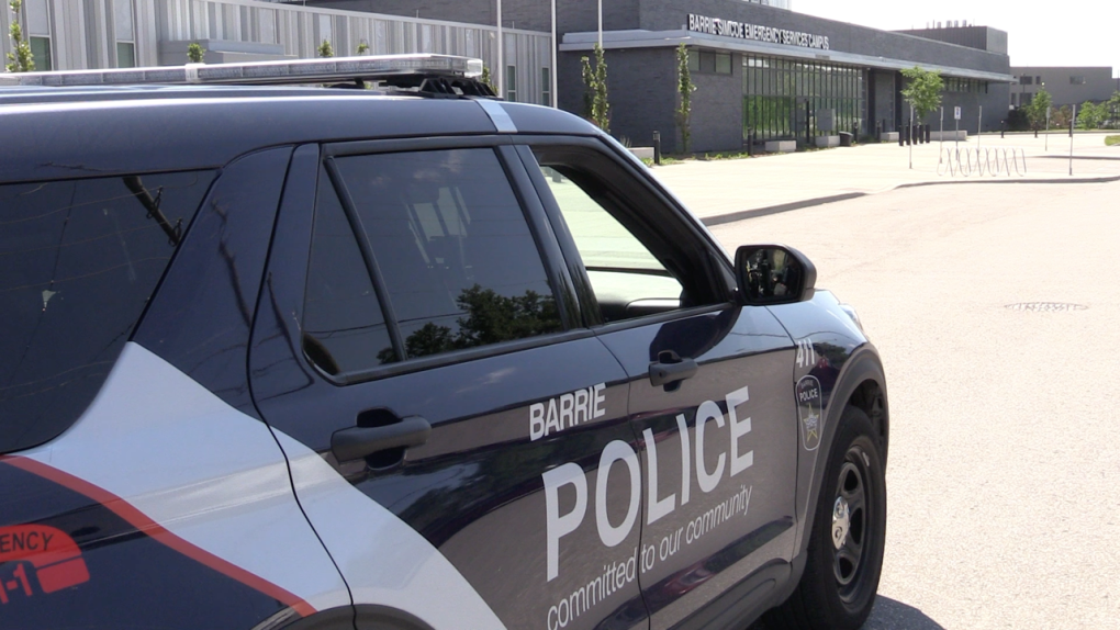 Barrie police cruiser (CTV News FILE IMAGE/Mike Arsalides)