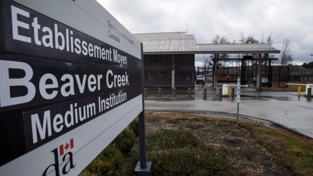 Signage is seen at the Beaver Creek Medium Institution, in Gravenhurst, Ont., Wednesday, Nov. 7, 2018. (THE CANADIAN PRESS / Frank Gunn)