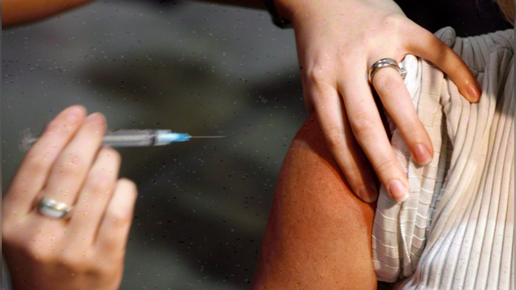 Grade school-aged students receive annual immunizations. (CTV NEWS)