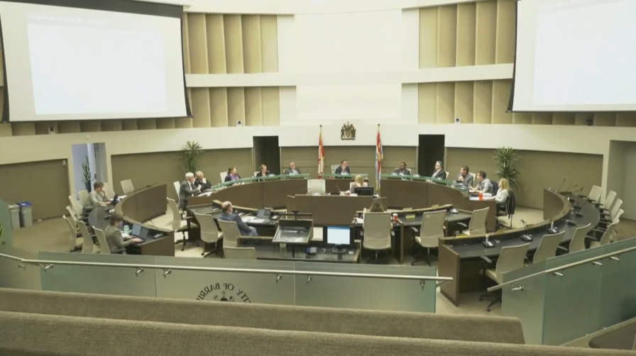 Barrie city councillors are preparing for budget deliberations in the coming weeks after meeting on Wed. Jan 25, 2023 (Jonathan Guignard/CTV News Barrie) 