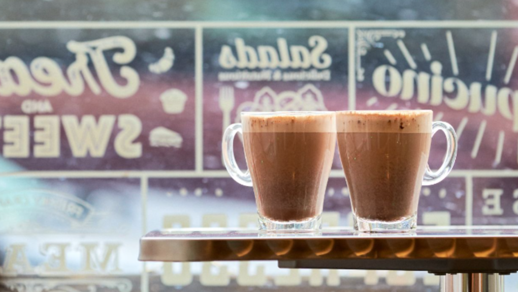  Cups of hot chocolate are on the menu in Downtown Barrie this February. Jan. 27, 2023 (Source: Internet)