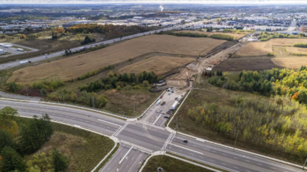 Grove Street reopens to traffic in Barrie's northeast end after