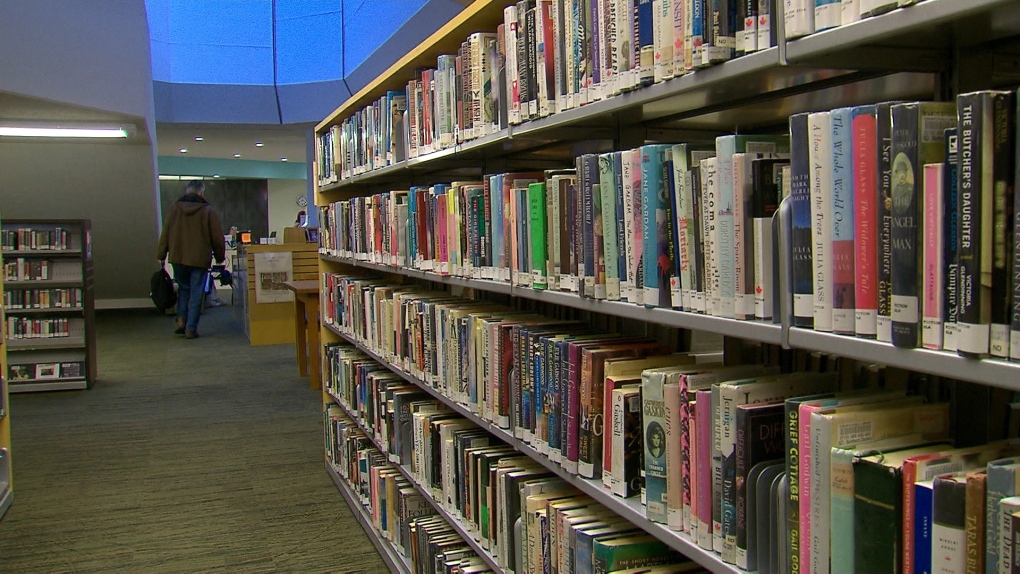 Books are available at a public library in this file image. 
