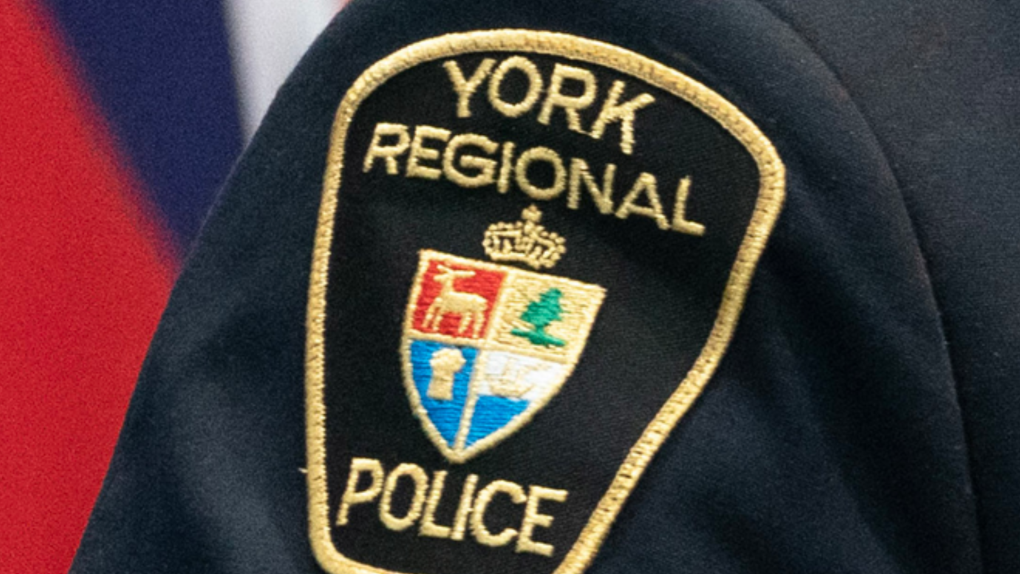 A York Regional Police patch is shown Dec, 19, 2022. THE CANADIAN PRESS/Arlyn McAdorey 