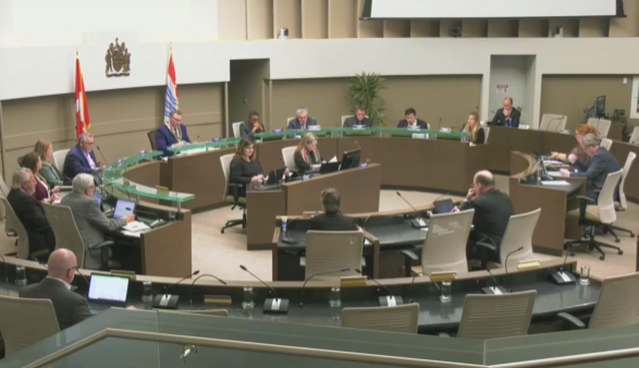 Barrie council met to discuss the 2023 budget Feb. 1, 2023 (CTV NEWS BARRIE/Chris Garry)