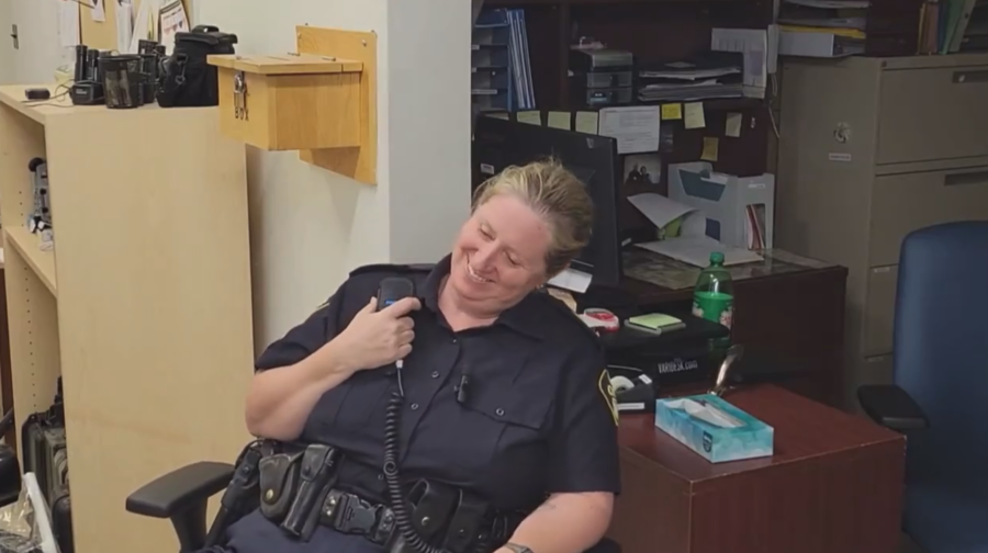 Sgt. Pauline Ottoson officially retired after a 30-year career with the OPP (Twitter: @OPP_CR)
