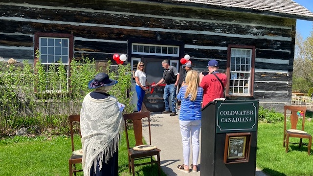 A photo of the Woodrow Homestead at the Coldwater Candiana Heritage Museum, taken on Sat., May 13 (Courtesy: Coldwater Candiana Heritage Museum). 