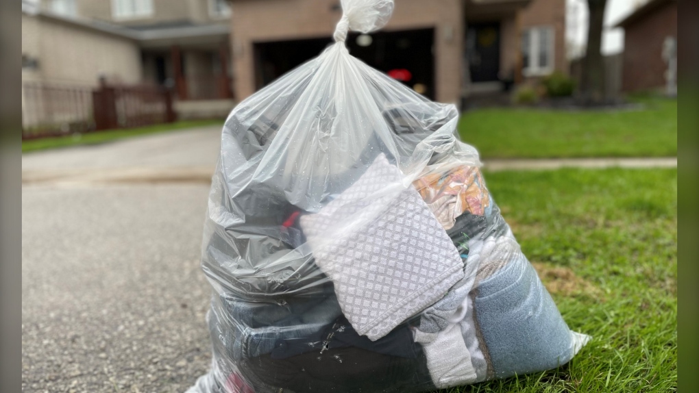 The City of Barrie is looking for donations of old clothing, linens and shoes for a textile recycling program May 8 - 12, 2023. (Supplied photo/City of Barrie)