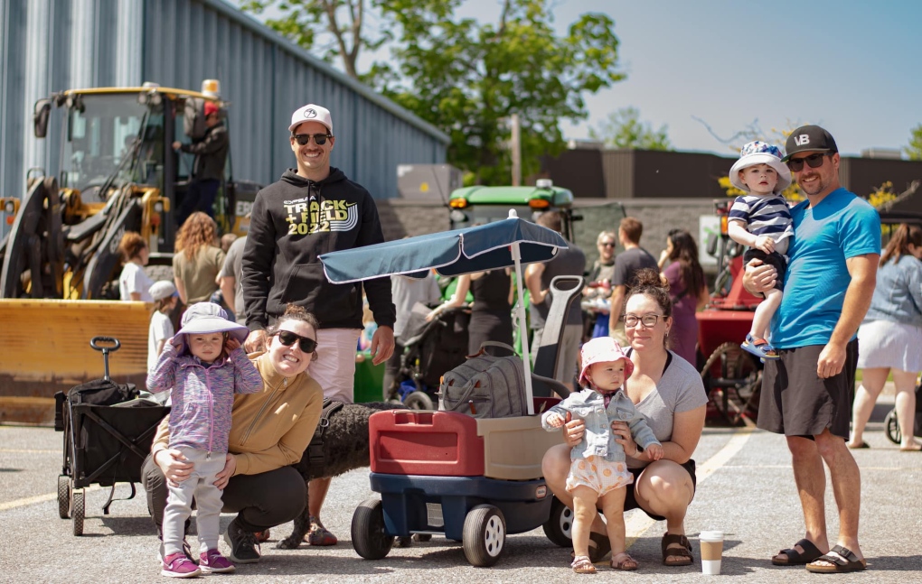 People participate in 1st annual Palooza event at North Simcoe Sports and Recreation Centre on May 27, 2023 (Credit/Town of Midland)