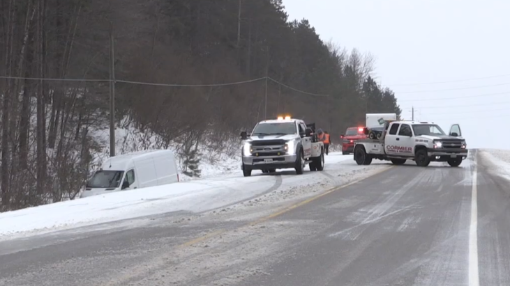 County Road 27 temporarily closed for vehicle rollover | CTV News