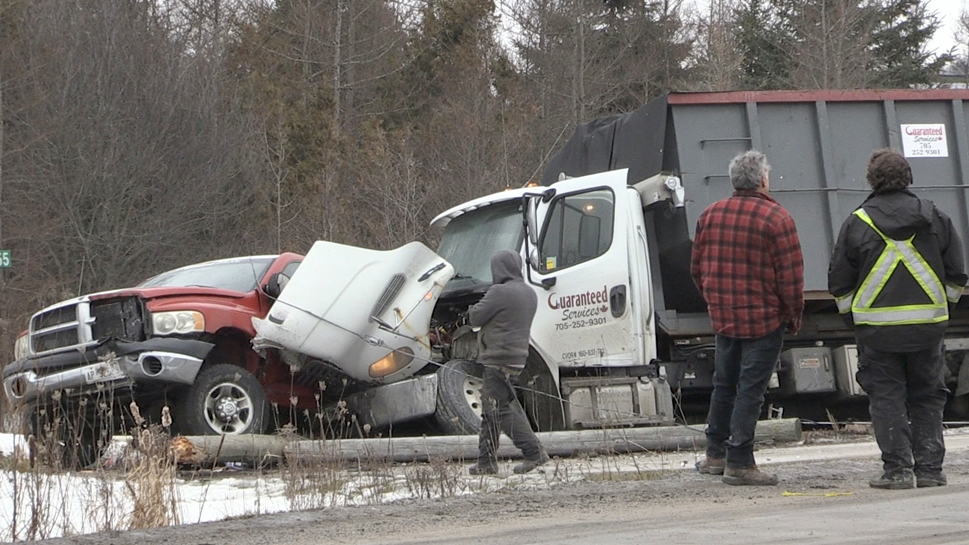 County Road 90 collision in Springwater Township under