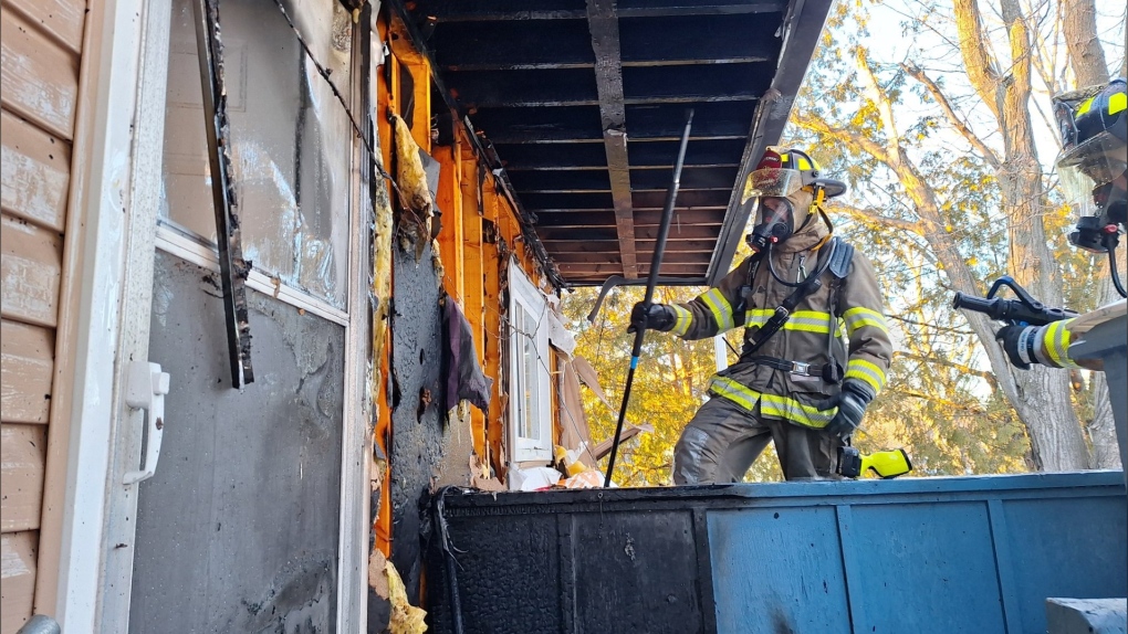 House fire in Gravenhurst causes $100,000 in damages | CTV News