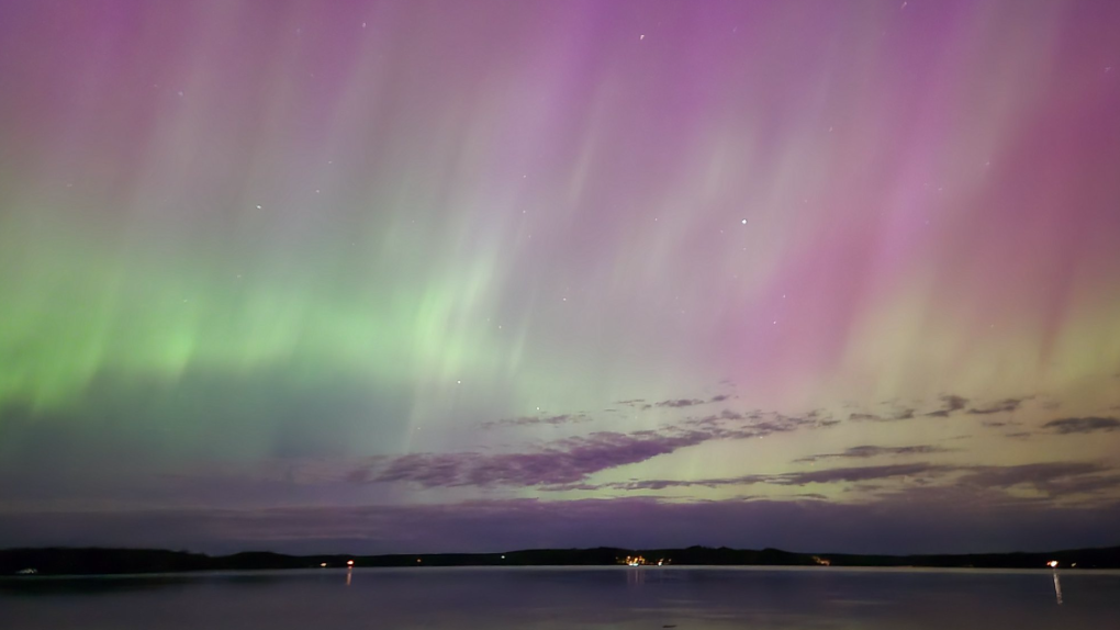 Aurora borealis glows over parts of simcoe Muskoka CTV News