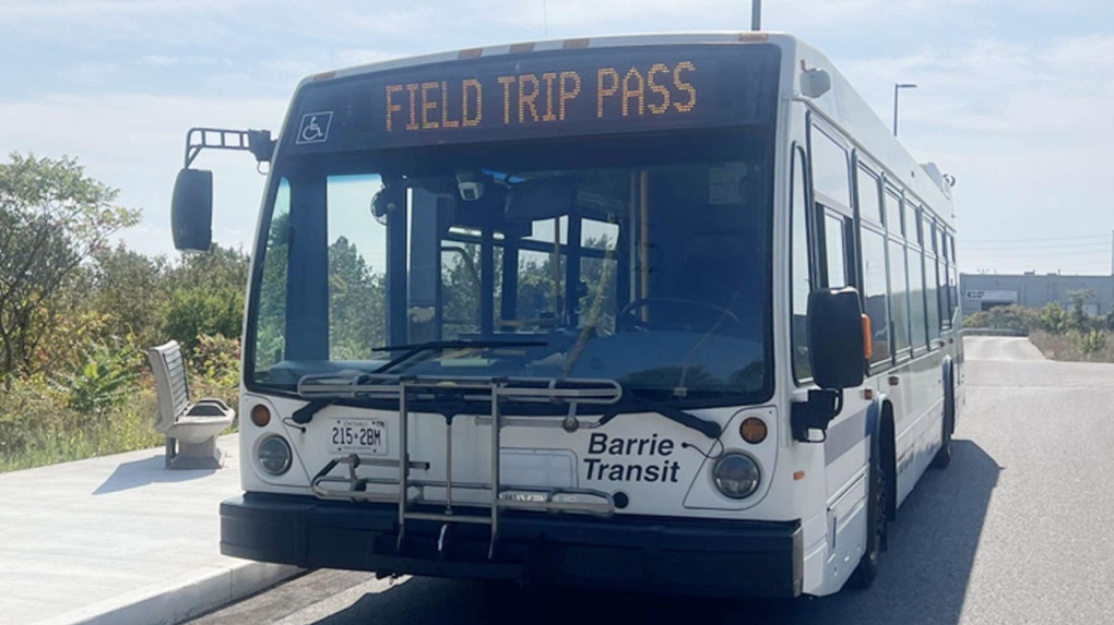 Barrie Transit offers schools cost-free transportation to field trips. (Source: City of Barrie)