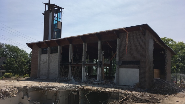 Central United Church demolition