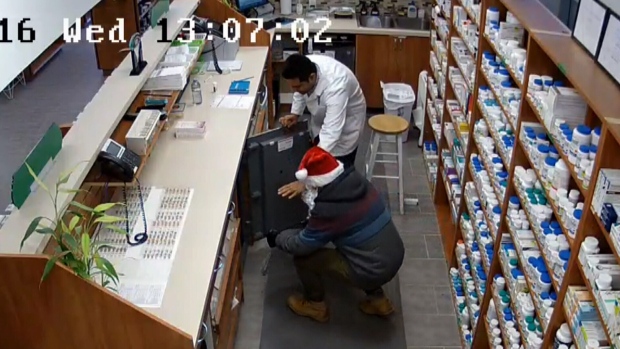 Santa robbery